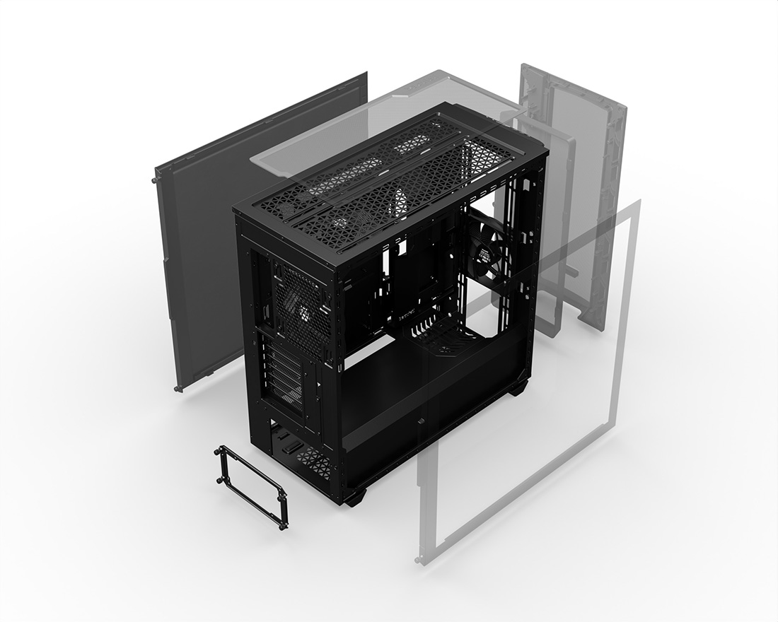 SHADOW BASE 800 | Black silent PC cases from be quiet!